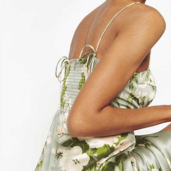 Reformation Marguerite Silk Dress - Picture 5 of 6